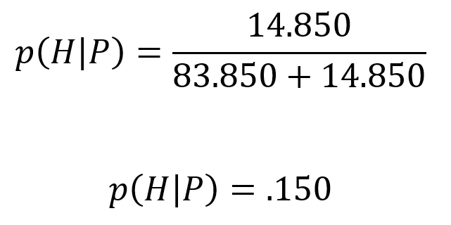 wahrscheinlichkeiten-infektionsgenauigkeit werte